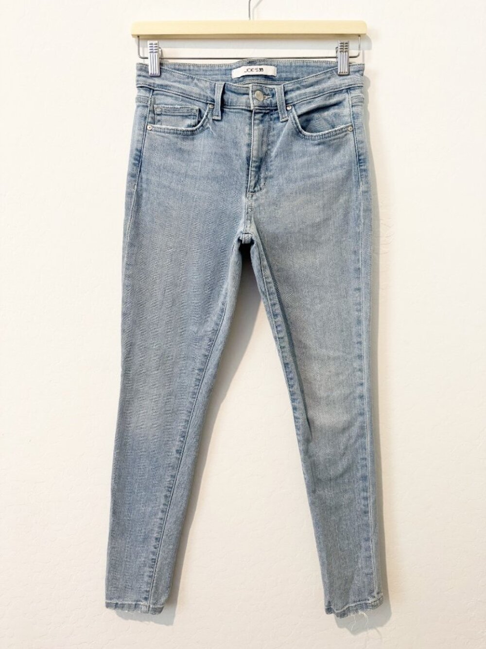Joes Jeans Size‎ 27 Blue Denim Bayonne Light Wash Mid Rise Slim Fit Pant Capsule